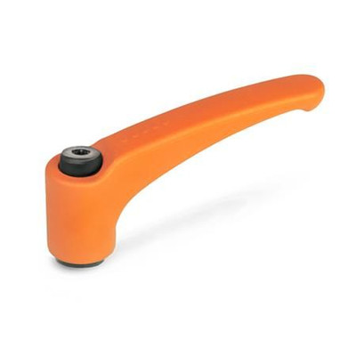 Produktbild von Ganter Norm® - 602-44-M6-OS Verstellbare Klemmhebel, Zink-Druckguss, Buchse Sta