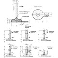 Produktbild von Ganter Norm® - 33-100-M16-250-B1-TK Edelstahl-Stellfüße, mit Gummiauflage, mit