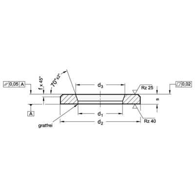Produktbild von Ganter Norm® - 6339-37-66-7-GO Hochfeste Unterlegscheiben, niedrige Form