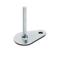 Produktbild von Ganter Norm® - 42-50-M12-60-A3-S Stellfüße Stahl verzinkt, mit Befestigungslasc