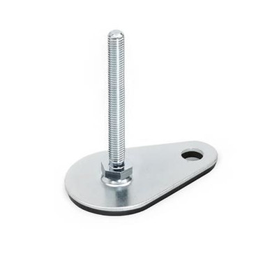 Produktbild von Ganter Norm® - 42-50-M12-60-A3-S Stellfüße Stahl verzinkt, mit Befestigungslasc