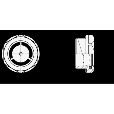 Produktbild von Ganter Norm® - 743.3-18-G3/4-B Ölschaugläser, Messing / Sicherheitsglas (ESG)