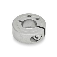 Produktbild von Ganter Norm® - 7062.1-30-B12-NI-B Geschlitzte Edelstahl-Stellringe, mit Anbau-G