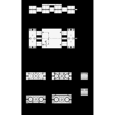 Produktbild von Ganter Norm® - 492-18-100-R1-SCR Doppelrohr-Lineareinheiten, Doppelschlitten