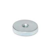 Produktbild von Ganter Norm® - 467-M3-ZB Flache Rändelmuttern, Stahl, verzinkt