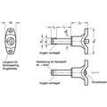 Produktbild von Ganter Norm® - 113.8-5-25 Edelstahl-Kugelsperrbolzen mit T-Griff, Bolzen Werkst