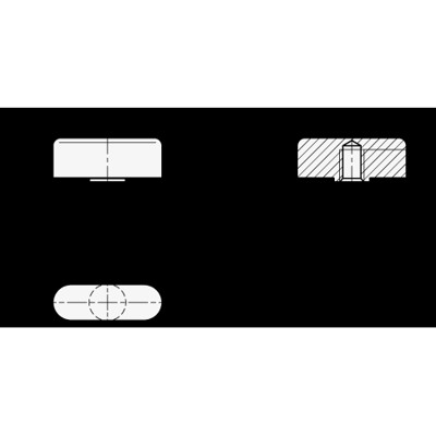 Produktbild von Ganter Norm® - 432-36-M8 Edelstahl-Flügelmuttern