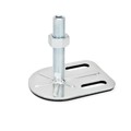 Produktbild von Ganter Norm® - 42-80-M16-100-G3-UK Stellfüße mit Befestigungslasche, Stahl, ver