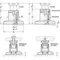 Produktbild von Ganter Norm® - 360-99-M12-103-B-NI Edelstahl-Ausgleich-Stellfüße