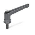Produktbild von Ganter Norm® - 300.4-78-M8-36-SZ Verstellbare Klemmhebel mit Spannkraft-Verstär