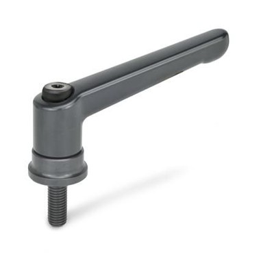 Produktbild von Ganter Norm® - 300.4-78-M8-36-SZ Verstellbare Klemmhebel mit Spannkraft-Verstär