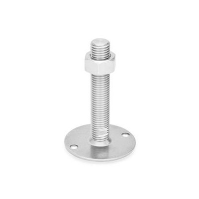 Produktbild von Ganter Norm® - 41-50-M16-125-B0-TK Edelstahl-Stellfüße, Werkstoff Nr. 1.4301 (A