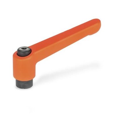 Produktbild von Ganter Norm® - 300-78-B10-OS Verstellbare Klemmhebel, Zink-Druckguss, Buchse St