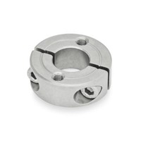 Produktbild von Ganter Norm® - 7072.2-55-B28-NI-C Geteilte Edelstahl-Stellringe, mit Flanschboh