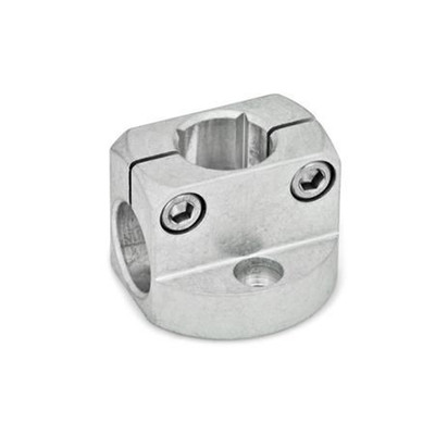 Aluminium Kreuz-Klemmhalter B8-B8-MT – Rohrverbinder Für 8mm Rohre, Edelstahlschrauben