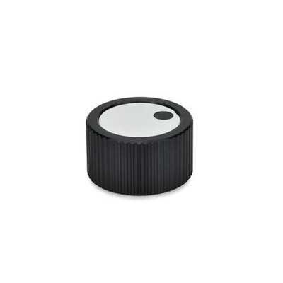 Ganter Norm®   624.5 50 B6 DGR Softline Drehknöpfe, Kunststoff, Buchse Edelstahl
