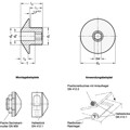 Produktbild von Ganter Norm® - 412.3-M12X1,5-B6,2 Positionierbuchsen mit Anlaufkegel