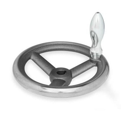 Produktbild von Ganter Norm® - 950-GG-125-K12-D Handräder, Aluminium, Gusseisen