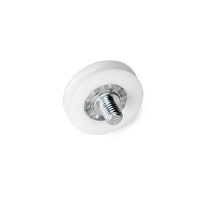 Umlenkrolle - Edelstahl - Kunststoff bis 6mm Seil, € 1,85 Umlenkrolle - Edelstahl - Kunststoff bis 6mm Seil, € 1,85