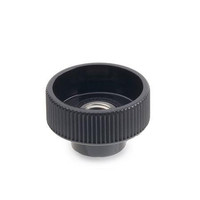 Produktbild von Ganter Norm® - 420-M5-NI Rändelhohlmuttern mit Edelstahl-Buchse