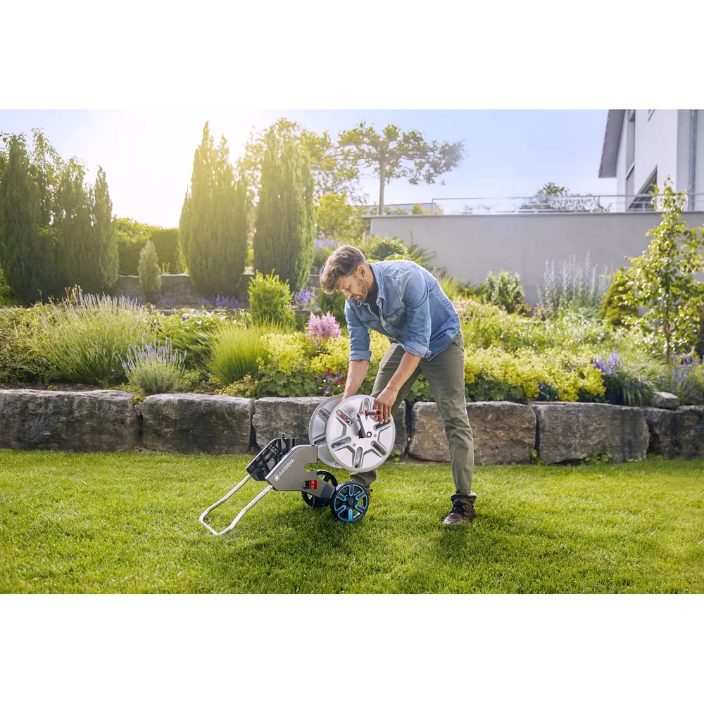 GARDENA Schlauchwagen CleverRoll L Easy Metall Produktbild img8 L