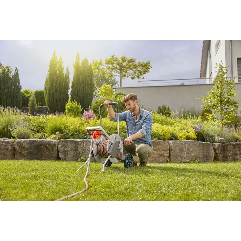 GARDENA Schlauchwagen CleverRoll L Easy Metall Produktbild img10 L