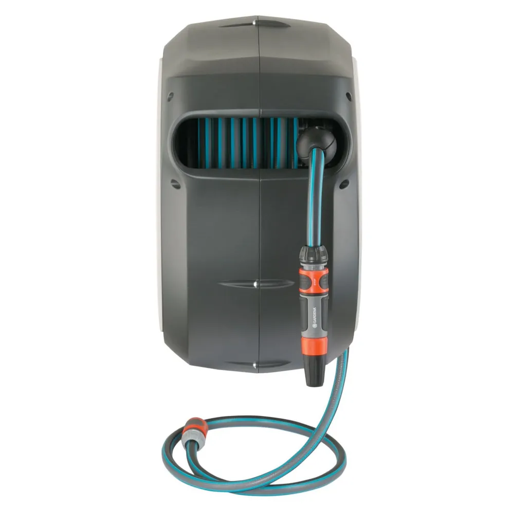 GARDENA Wand-Schlauchbox RollUp M/L (weiß) 25 m Produktbild img9 L