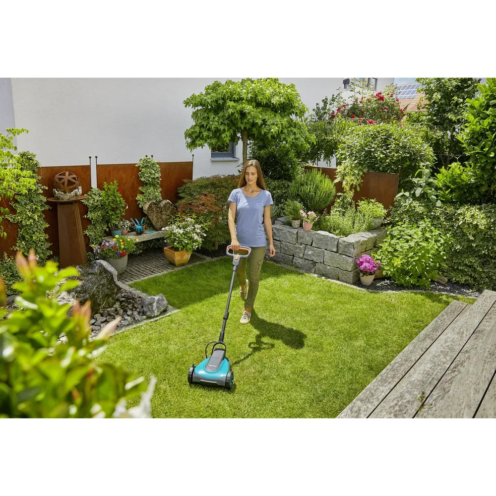 GARDENA Akku-Rasenmäher HandyMower 22/18V P4A Ready-To-Use Set Produktbild img28 L