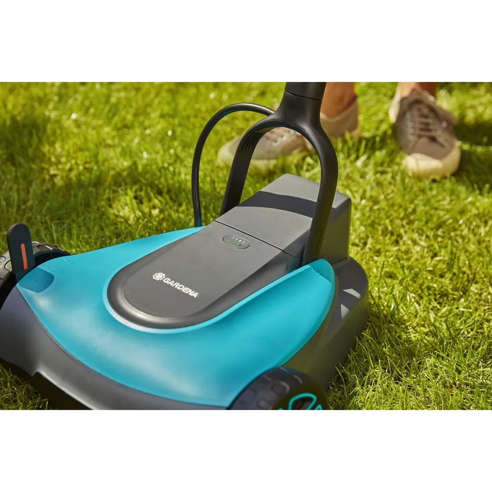 GARDENA Akku-Rasenmäher HandyMower 22/18V P4A Ready-To-Use Set Produktbild img11 L