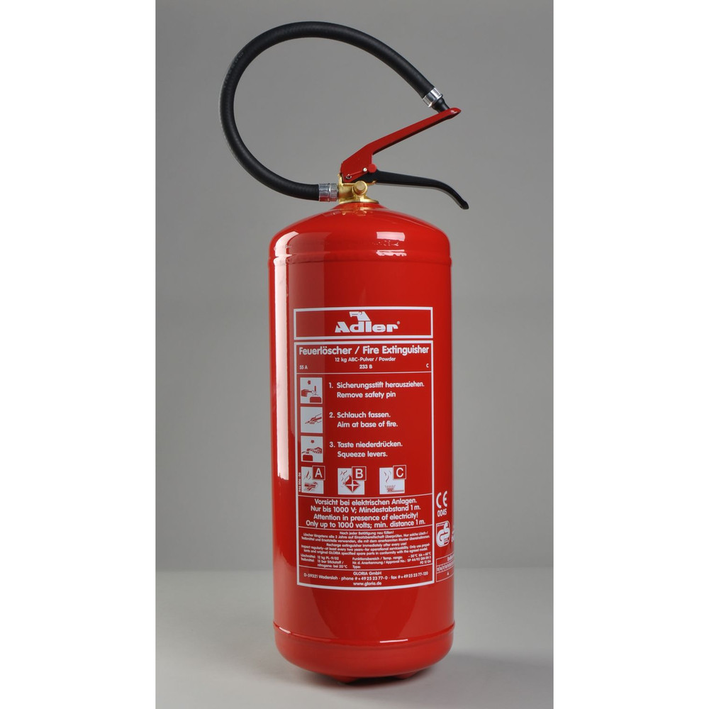 ADLER Dauerdruckpulverlöscher PD 12 GA 12 kg Produktbild img1 L