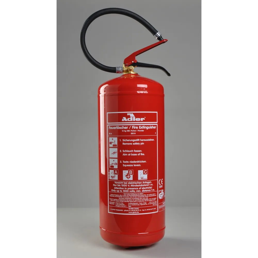 ADLER Dauerdruckpulverlöscher PD 12 GA 12 kg Produktbild img1 L