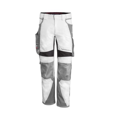 Produktbild von Grizzlyskin - Bundhose "IRON" weiß/grau, Gr. N70