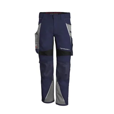 Produktbild von Grizzlyskin - Bundhose "IRON" marine/grau, Gr. N48