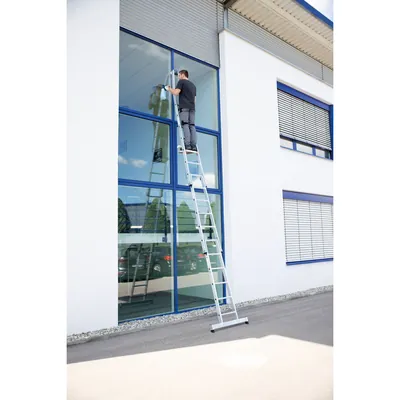 Produktbild von MUNK Günzburger Steigtechnik - Glasreinigerleiter Mittelteil 5 Spr.