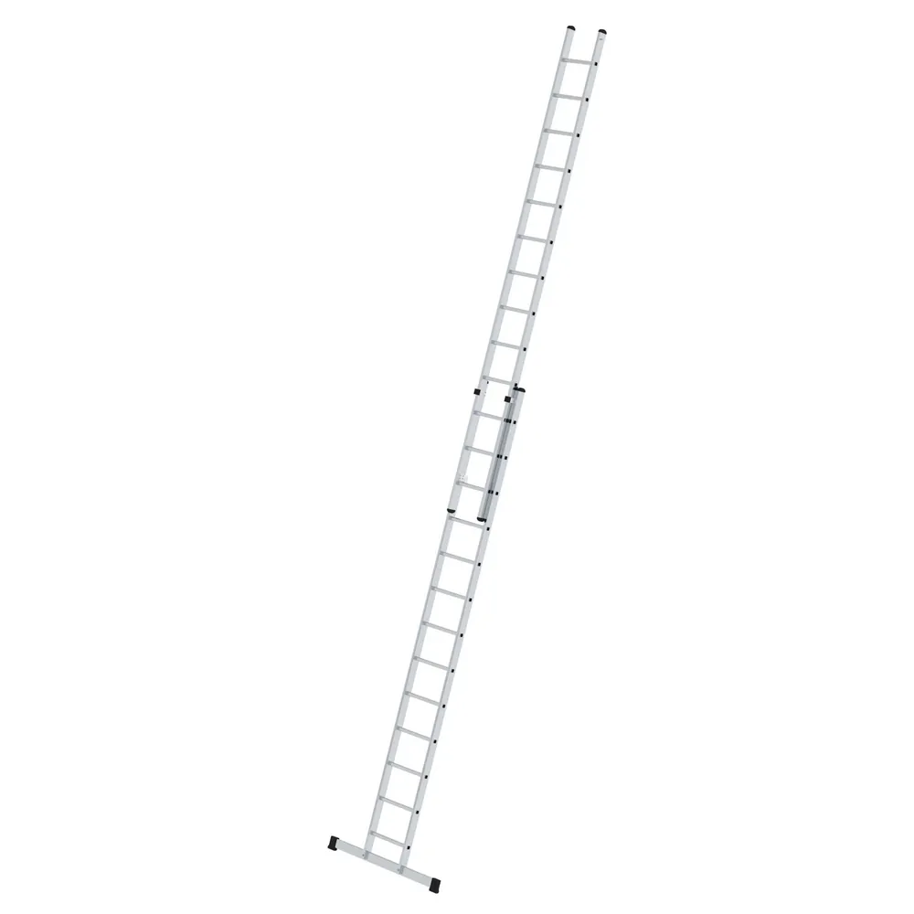 MUNK Günzburger Steigtechnik Aluminium-Schiebeleiter 2-teilig mit Standard-Traverse Produktbild img1 L