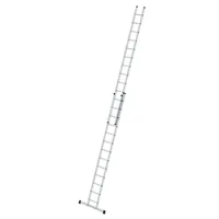 MUNK Günzburger Steigtechnik Aluminium-Schiebeleiter 2-teilig mit Standard-Traverse Produktbild