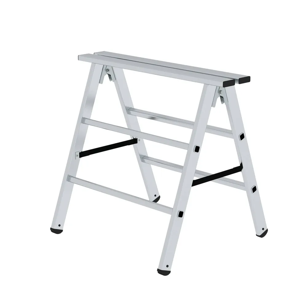 MUNK Günzburger Steigtechnik Arbeitsbock Aluminium klappbar810mm bis 150kg Spreizsicherung Produktbild img1 L