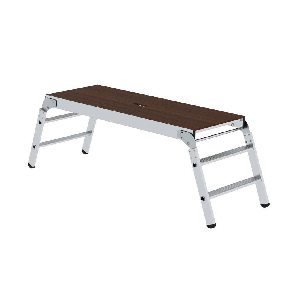 MUNK Günzburger Steigtechnik Arbeitsdiele Klappfuß , L 2170mm, B 660mm, Belastung max. 300 kg Produktbild img1 L