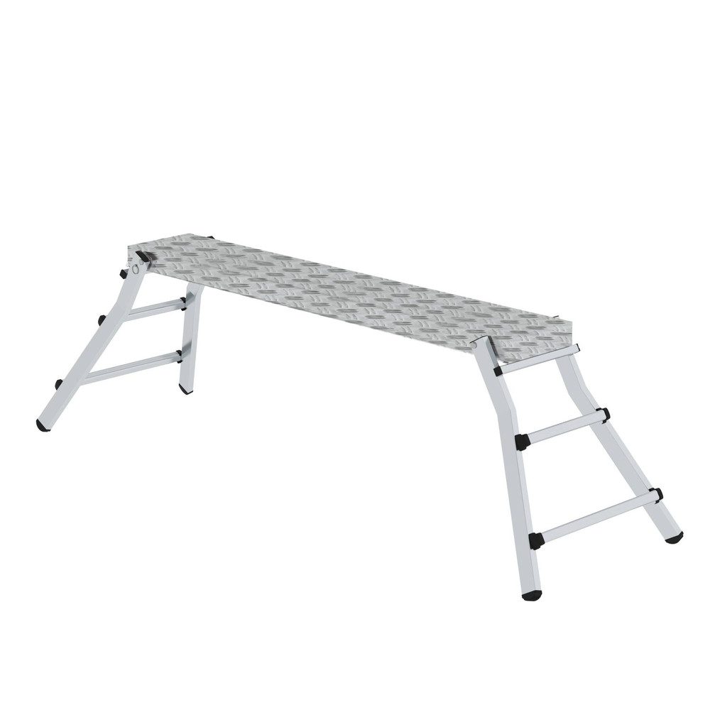 MUNK Günzburger Steigtechnik Arbeitsdiele Klappfuß , L 2330mm, B 700mm, Belastung max. 150 kg Produktbild img1 L