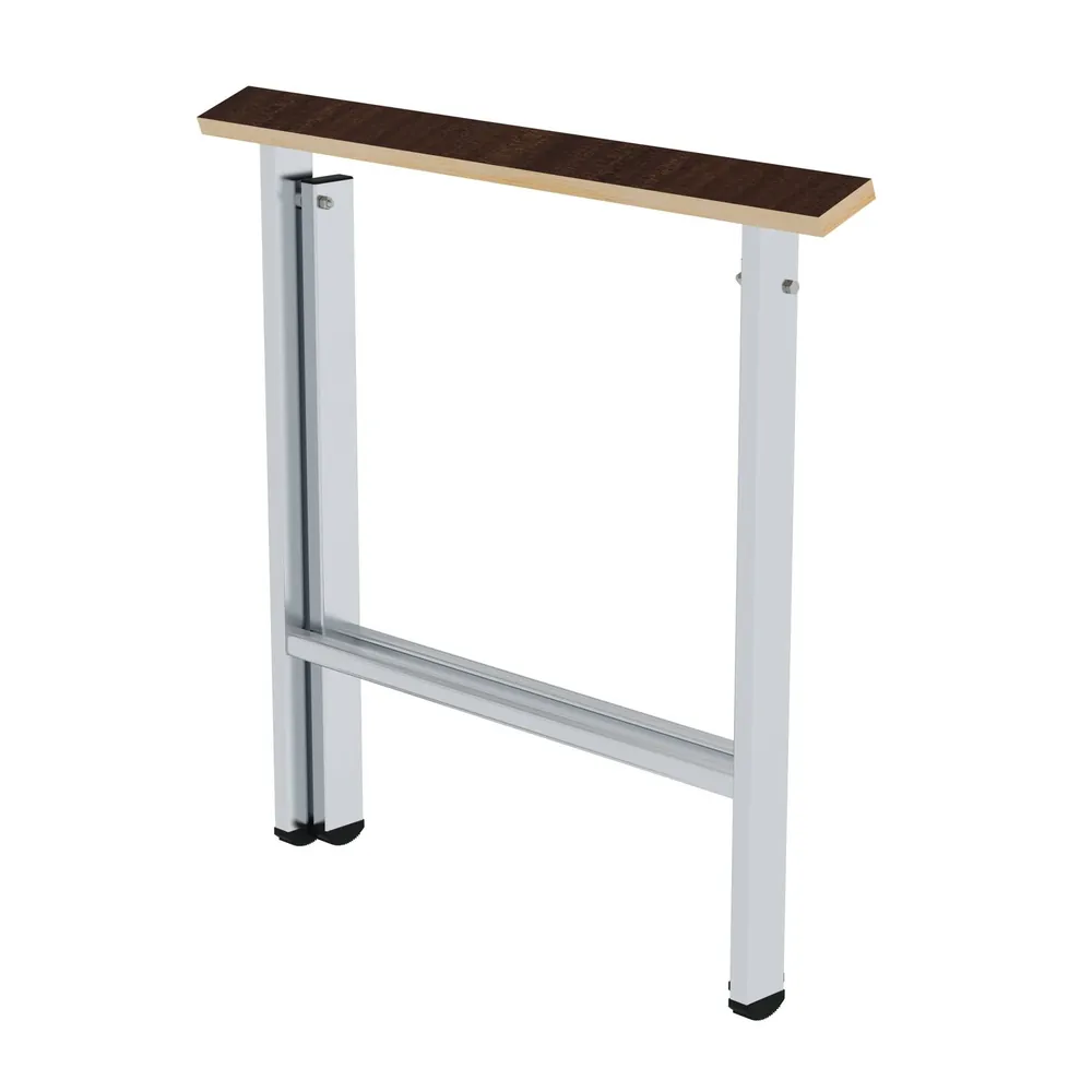 MUNK Günzburger Steigtechnik Arbeitsbock Aluminium klappbar810mm bis 150kg Siebdruck-Oberfläche Produktbild img2 L