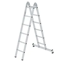 MUNK Günzburger Steigtechnik Aluminium-Klappleiter mit nivello®-Traverse Produktbild