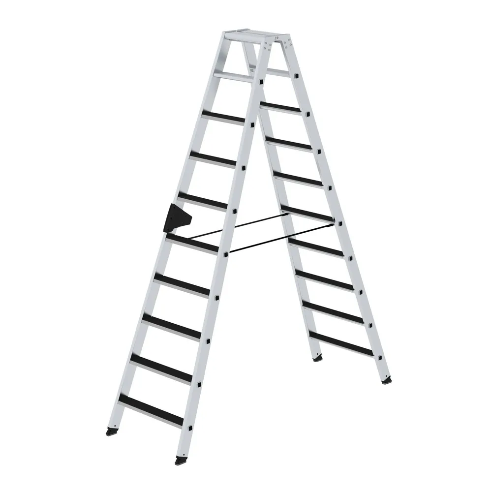 MUNK Günzburger Steigtechnik Aluminium-Stehleiter - clip-step - beidseitig begehbar Produktbild img1 L