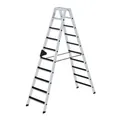 MUNK Günzburger Steigtechnik Aluminium-Stehleiter - clip-step - beidseitig begehbar Produktbild