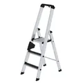 MUNK Günzburger Steigtechnik Aluminium-Stehleiter einseitig begehbar mit clip-step R13 Produktbild
