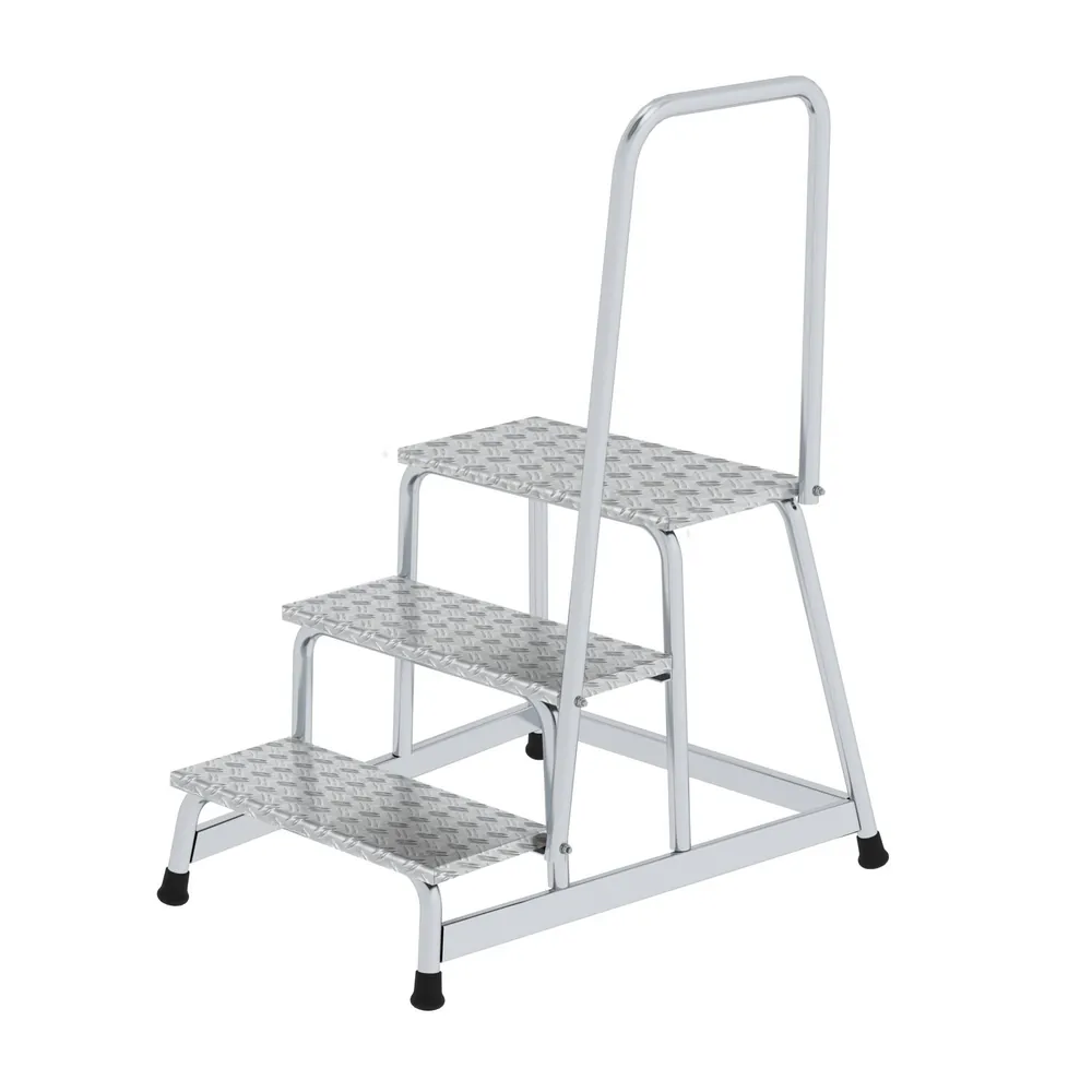 MUNK Günzburger Steigtechnik Aluminium-Arbeitspodest, mit Handlauf, starr Produktbild img1 L