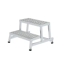 MUNK Günzburger Steigtechnik Modulares Arbeitspodest Grundmodul 2 Stufen, einseitig begehbar, 250mm Produktbild