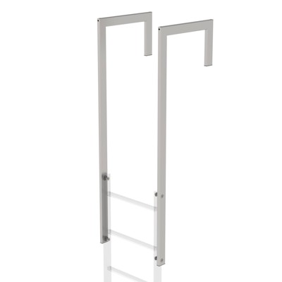 Produktbild von MUNK Günzburger Steigtechnik - Ausstiegsholm Steigleiter abgewinkelt, Edelstahl