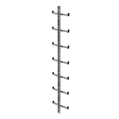 Produktbild von MUNK Günzburger Steigtechnik - Einholmleiter L 1960mm Stahl verzinkt, B 370mm