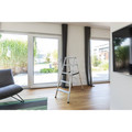 MUNK Günzburger Steigtechnik Stehleiter 2x7 Stufen, Aluminium, beidseitig begehbar, H 1630mm, B 550mm Produktbild img6 S