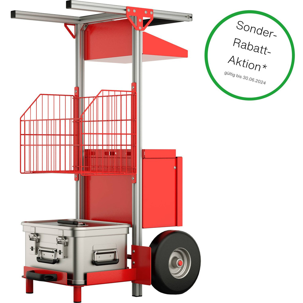 MUNK Günzburger Steigtechnik SafeCaddy® "Erste Hilfe" ohne Beladung Produktbild img1 L